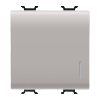 Gewiss CHORUSMART 2-Way switch, 2M 1P 16ax ill loc beige