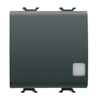 Gewiss CHORUSMART Eenwegschakelaar 2P 250 vac - steekklemmen - 16 ax verlicht - met verv