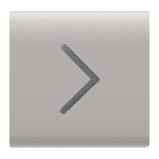 Gewiss CHORUSMART Interchangeable B.key 'H. arrow', beige