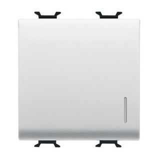 Gewiss CHORUSMART Omkeerschakelaar 1P 250 vac - 16 ax verlicht - met afscherming - 2 mod