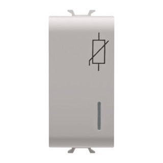Gewiss CHORUSMART - Huishoudelijke serie Surge Protection device - 275V ac 50/60HZ - 1 module - natural satin B