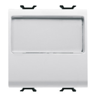 Gewiss CHORUSMART P-Button 2M 1P no 10a ill name PL. white