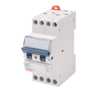 Gewiss 90-serie aardlekschakelaars Installatieautomaat 4P C-kar 25a 6ka 2-module - serie MTC60