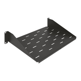 Gewiss DATA CENTER-serie 19" Vaste plank - diepte 260MM - 2u - zwart