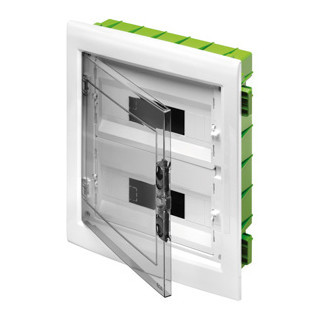 Gewiss 40 CDI-serie Verdeelkast - green wall - voor mobiele en gipsplaat muren - paneel me