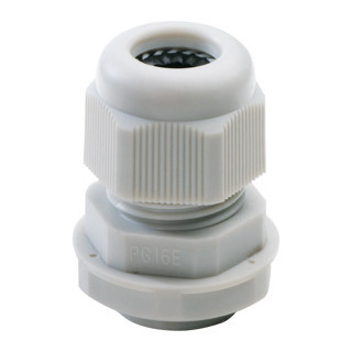 Gewiss GW FIT-serie Nylon Kabelwartel - metrische pitch M16 - grijs - ip68