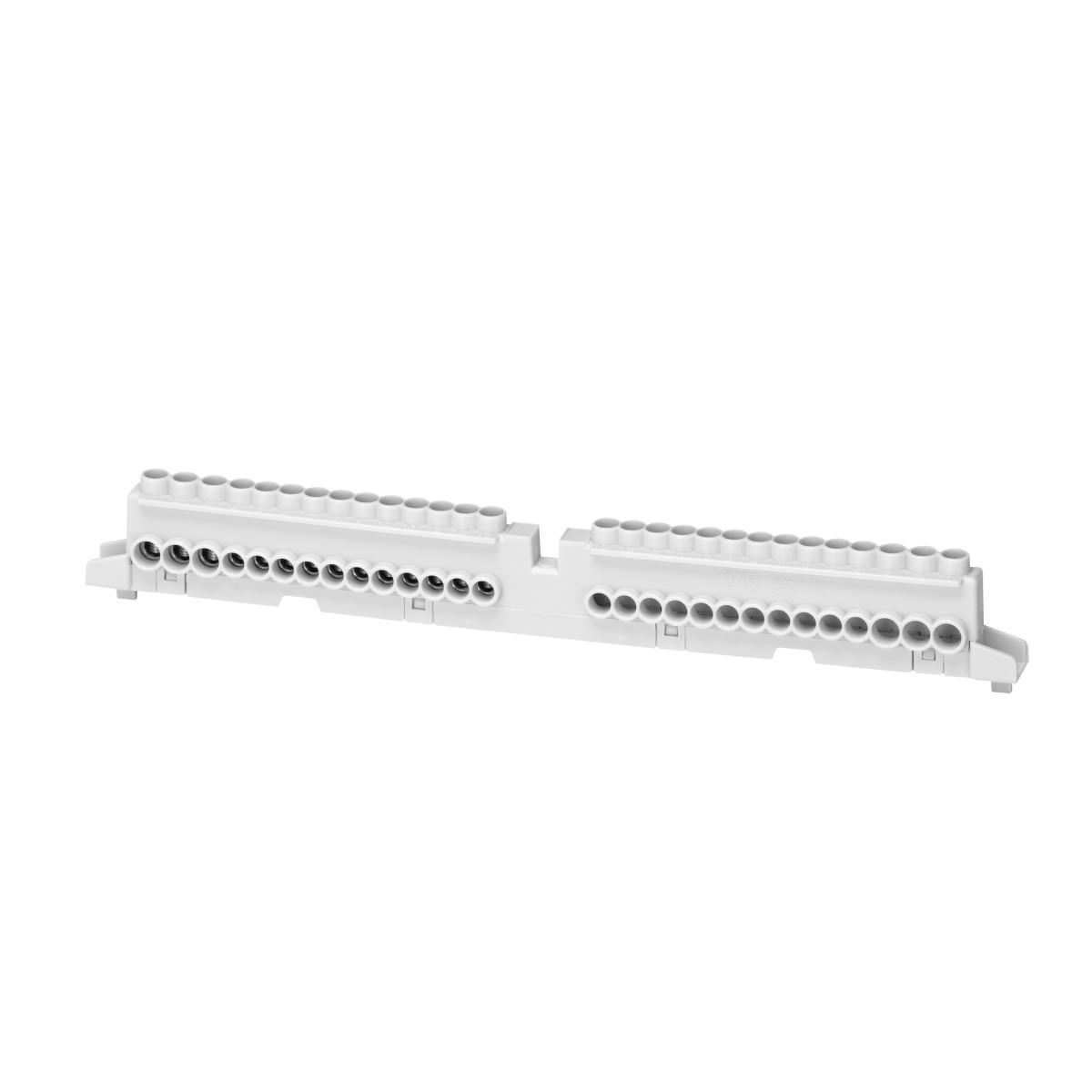 Gewiss IB-serie Schroefklemmenblok - 80 A - ip20 - 1-polig - pool 1 N/T (2x16)+(7x10)