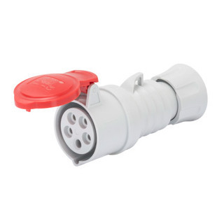 Gewiss IEC 309 HP-serie Cee Koppelcontactstop 3p+n+a 16a 380/415V 50/60HZ - rood - 6H - contra