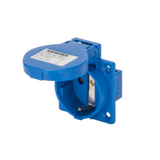 Gewiss IEC 309 BTS-serie Cee Wandcontactdoos duitse standaard 2p+a 16a 230V 50/60HZ - inbouw 10