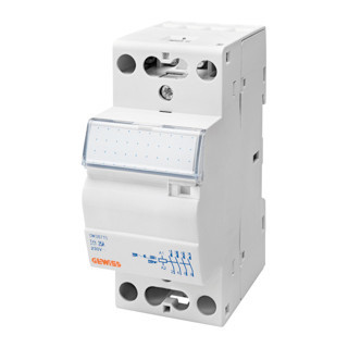 Gewiss 90 AM-serie Magneetschakelaar CTR - 25a 4no 230V - 2 module