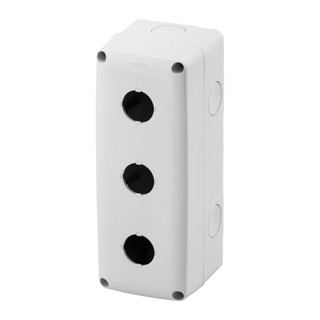 Gewiss 27 COMBI-serie Lege Kast voor drukknoppen, bediening en indicatoren - 3 gang - diamet