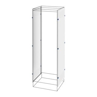 Gewiss QDX 1600 H QDX1600H Pav pannelli lat aerati2000x600