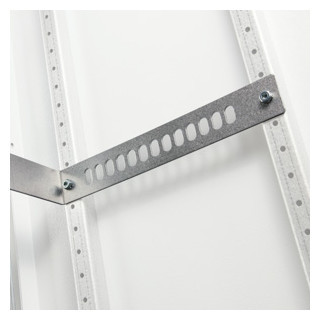 Gewiss QDX 1600 H Twee Steunen voor verticaal klemmenblok - QDX 1600 - voor structuren 8