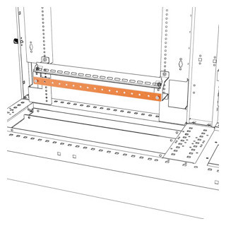Gewiss QDX 1600 H Aardbusbar - 21 gaten M6 en 2 gaten 6 MM - QDX