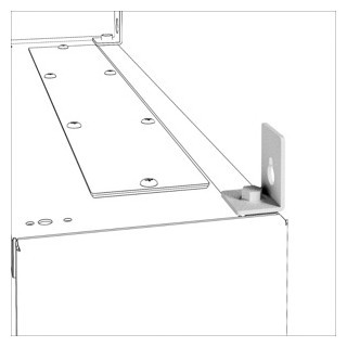 Gewiss QDX 630 H-serie Reservebeugels Voor bevestiging aan de wand - QDX 630 - voor verdeelka