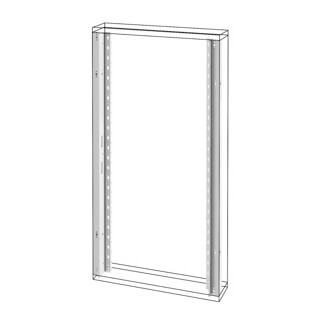 Gewiss QDX 630 L-serie Twee Montagerails aan de voorkant - verdeelkast voor wandmontage - QDX