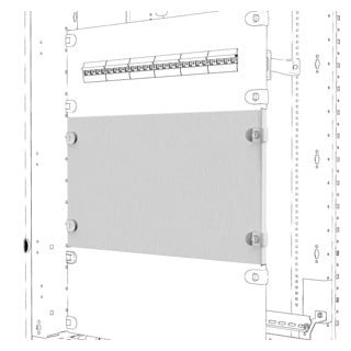 Gewiss QDX 630 L-serie Verdekt Voorpaneel - QDX - 600x200 MM
