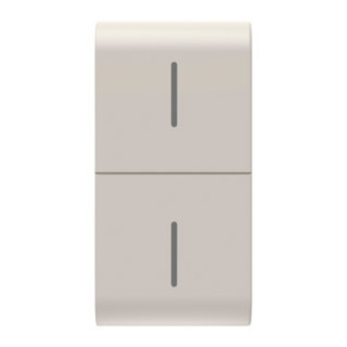 Gewiss SMART HOME Vervangbare Drukknopsleutel voor eco verbonden drukknop - 1 module - S