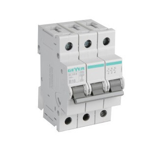 Geyer Inbouwcomponenten Installatieautomaat 3P C63 10ka