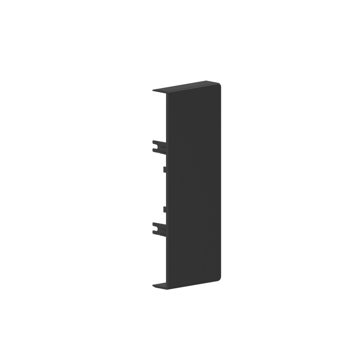 GGK BR wandgoot kunststof BR/A/S eindst. 3-Z 60x170/80 ZK1ST zwart ral9005