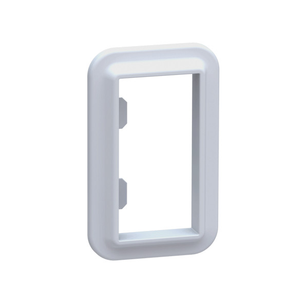 GGK BR wandgoot kunststof Uk micro univ.afwerkr.4-Z 60x90/4 wit ral9010