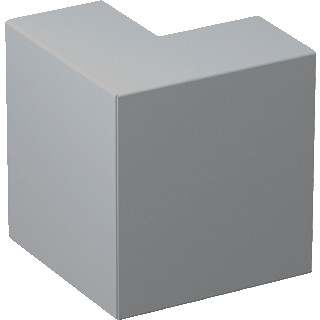 GGK LFG buitenhoekstuk25x40 PVC grijs ral7030 GGK LFG buitenhoekstuk25x40 PVC grijs ral7030