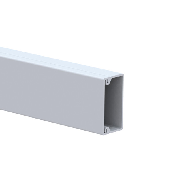 GGK Mini leidingkoker Mini kabelkanaal 10x20 2M ppo wit ral9010 halogeenvrij