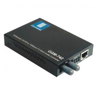 Gigamedia 10/100TX-100FX SC SM converter