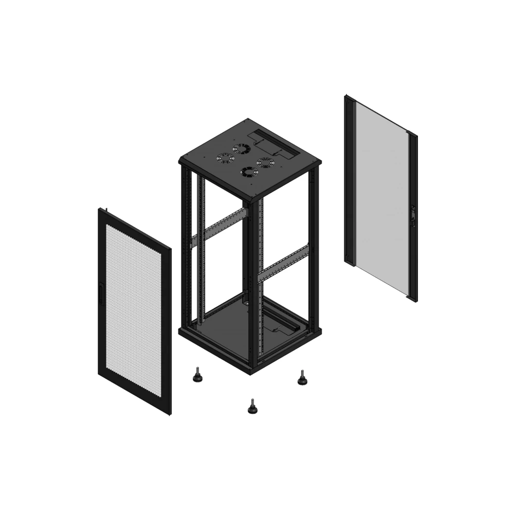 Gigamedia 19" conf S70 26u 600x600 MM av SPL per ar SPL ver ex