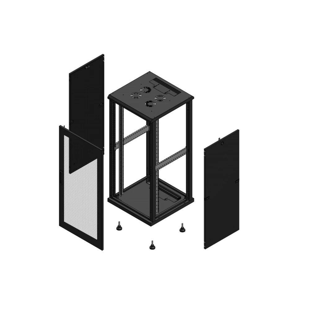 Gigamedia 19" conf S70 26u 600x600 MM av SPL per SP