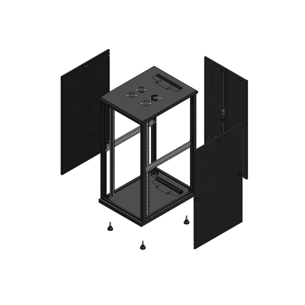 Gigamedia 19" conf S70 26u 600x800 MM SP ar DBL tol