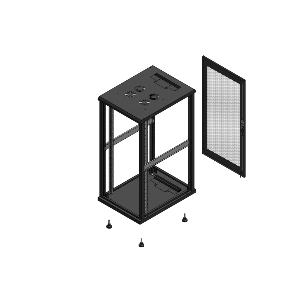 Gigamedia 19" conf S70 26u 600x800 MM SP ar SPL per ex