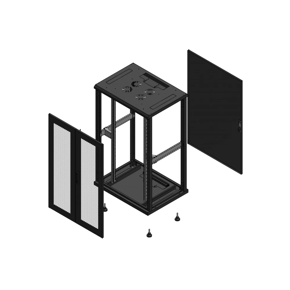 Gigamedia 19" conf S70 26u 800x600 MM av DBL per ar SPL tol ex