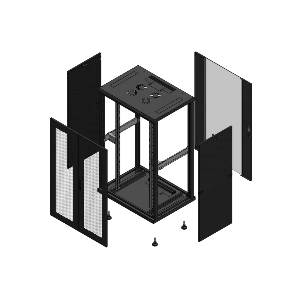 Gigamedia 19" conf S70 26u 800x600 MM av DBL per ar SPL ver