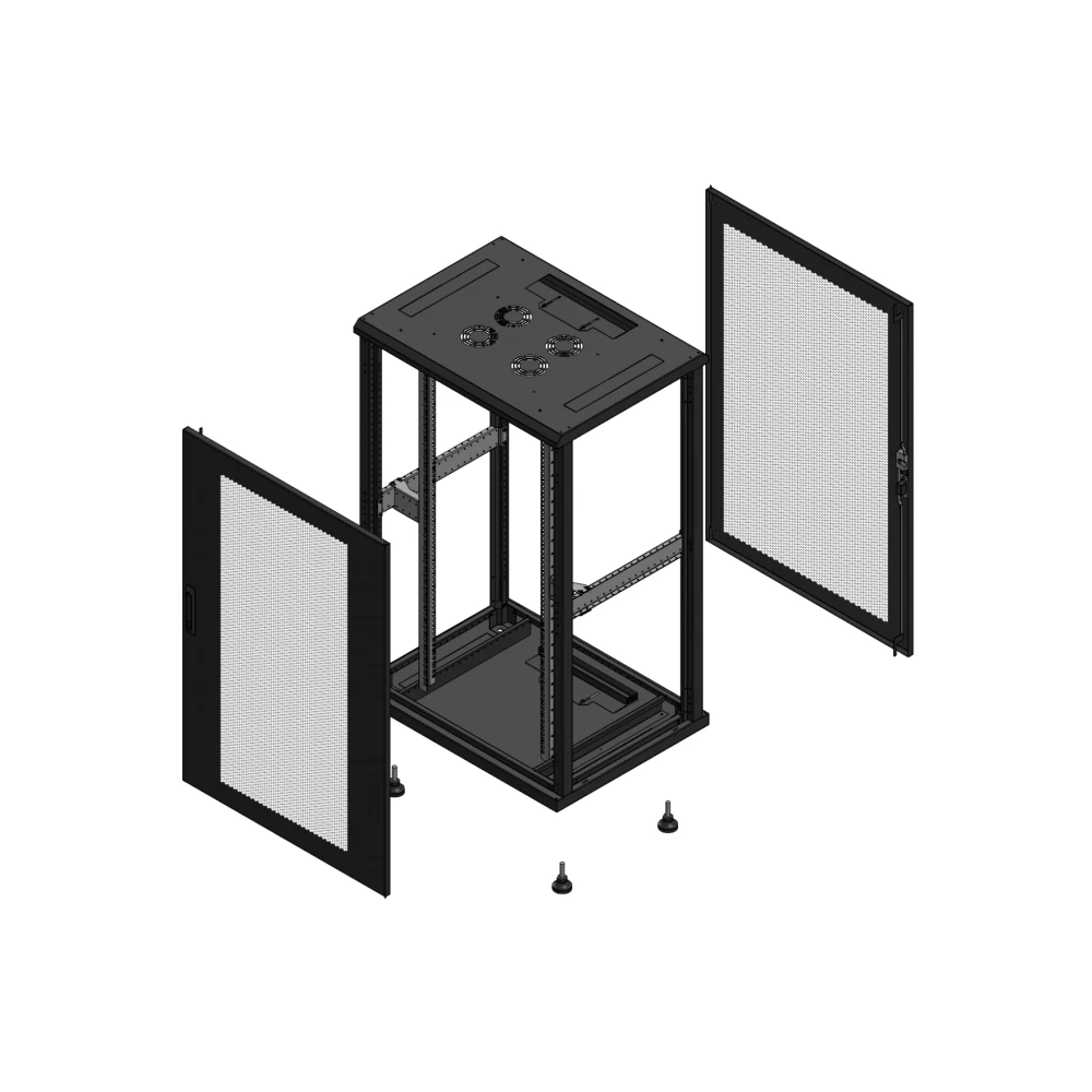 Gigamedia 19" conf S70 26u 800x600 MM av SPL per ar SPL per ex