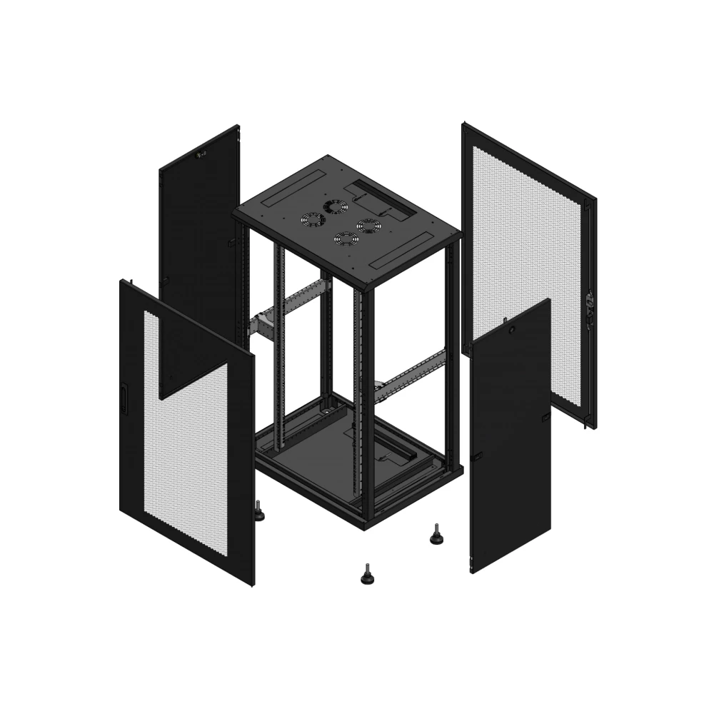 Gigamedia 19" conf S70 26u 800x600 MM av SPL per ar SPL per