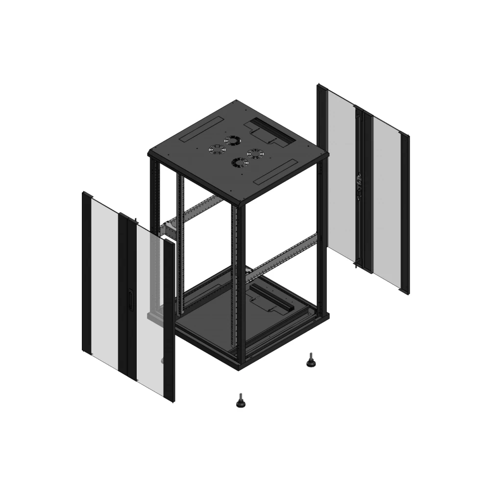 Gigamedia 19" conf S70 26u 800x800 MM av DBL ver ar DBL ver ex