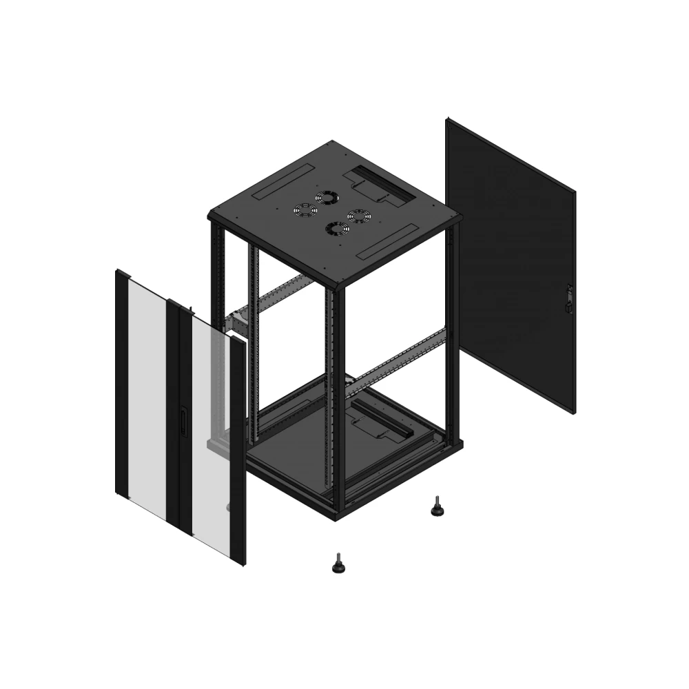 Gigamedia 19" conf S70 26u 800x800 MM av DBL ver ar SPL tol ex