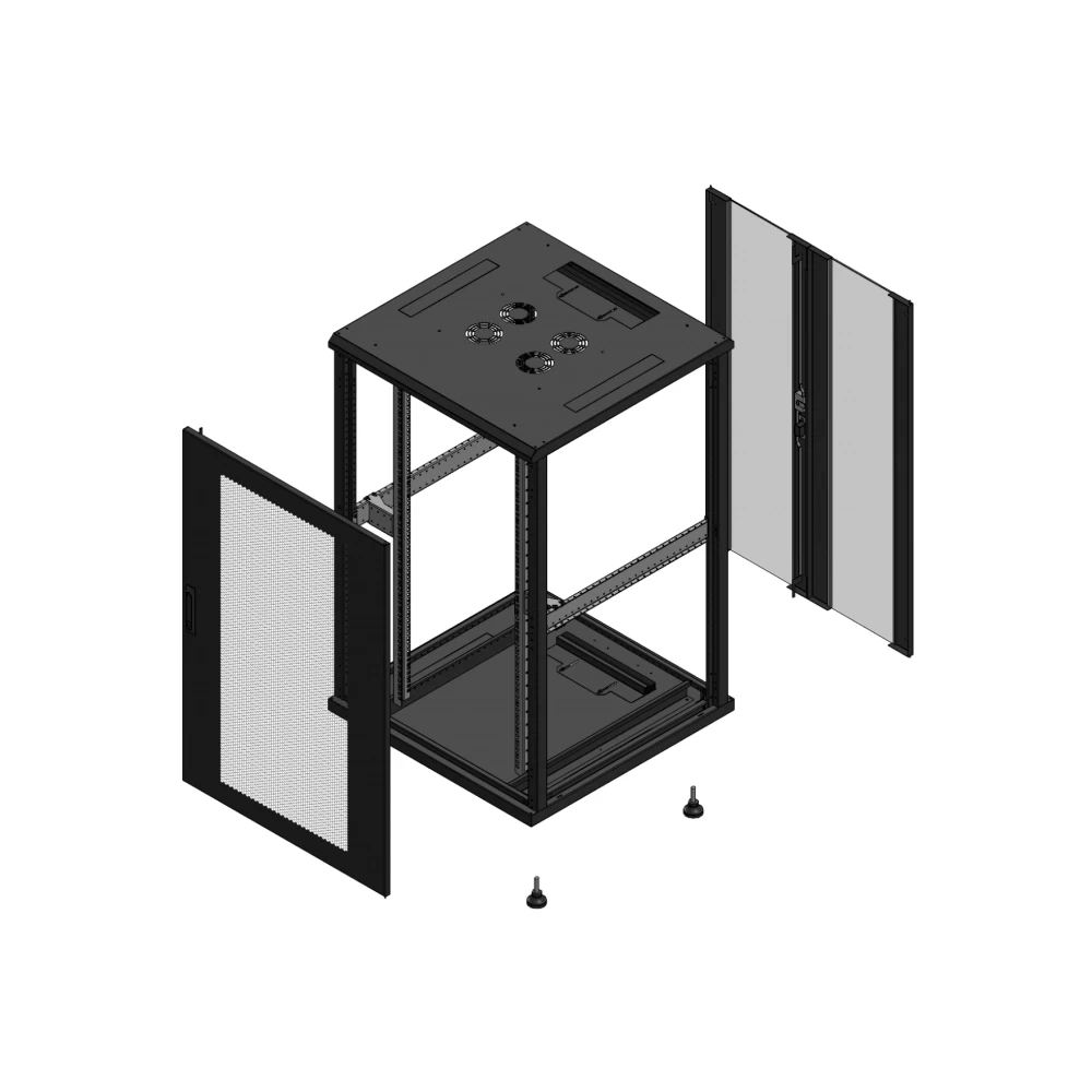Gigamedia 19" conf S70 26u 800x800 MM av SPL per ar DBL ver ex