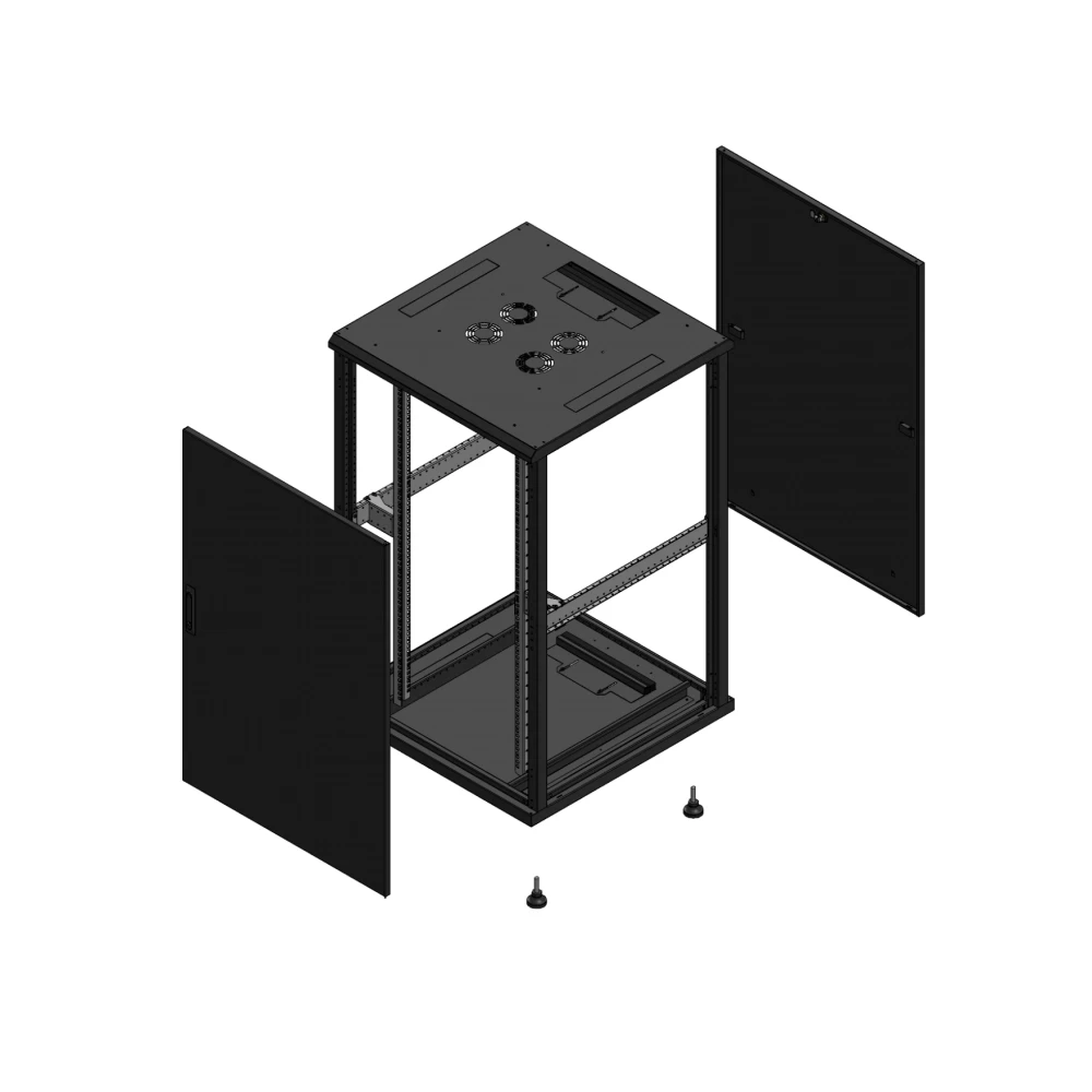 Gigamedia 19" conf S70 26u 800x800 MM av SPL tol par ex