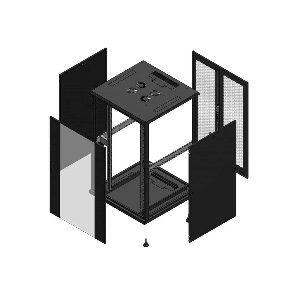 Gigamedia 19" conf S70 26u 800x800 MM av SPL ver ar DBL per