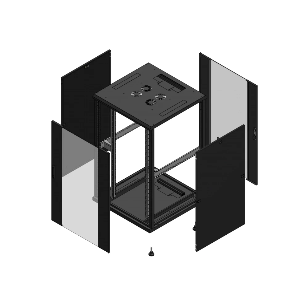 Gigamedia 19" conf S70 26u 800x800 MM av SPL ver ar SPL ver