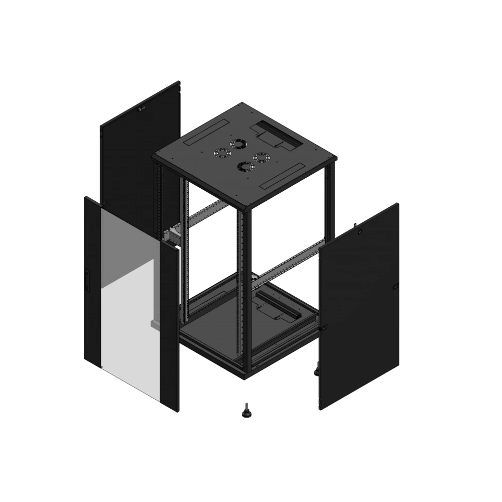 Gigamedia 19" conf S70 26u 800x800 MM av SPL ver SP