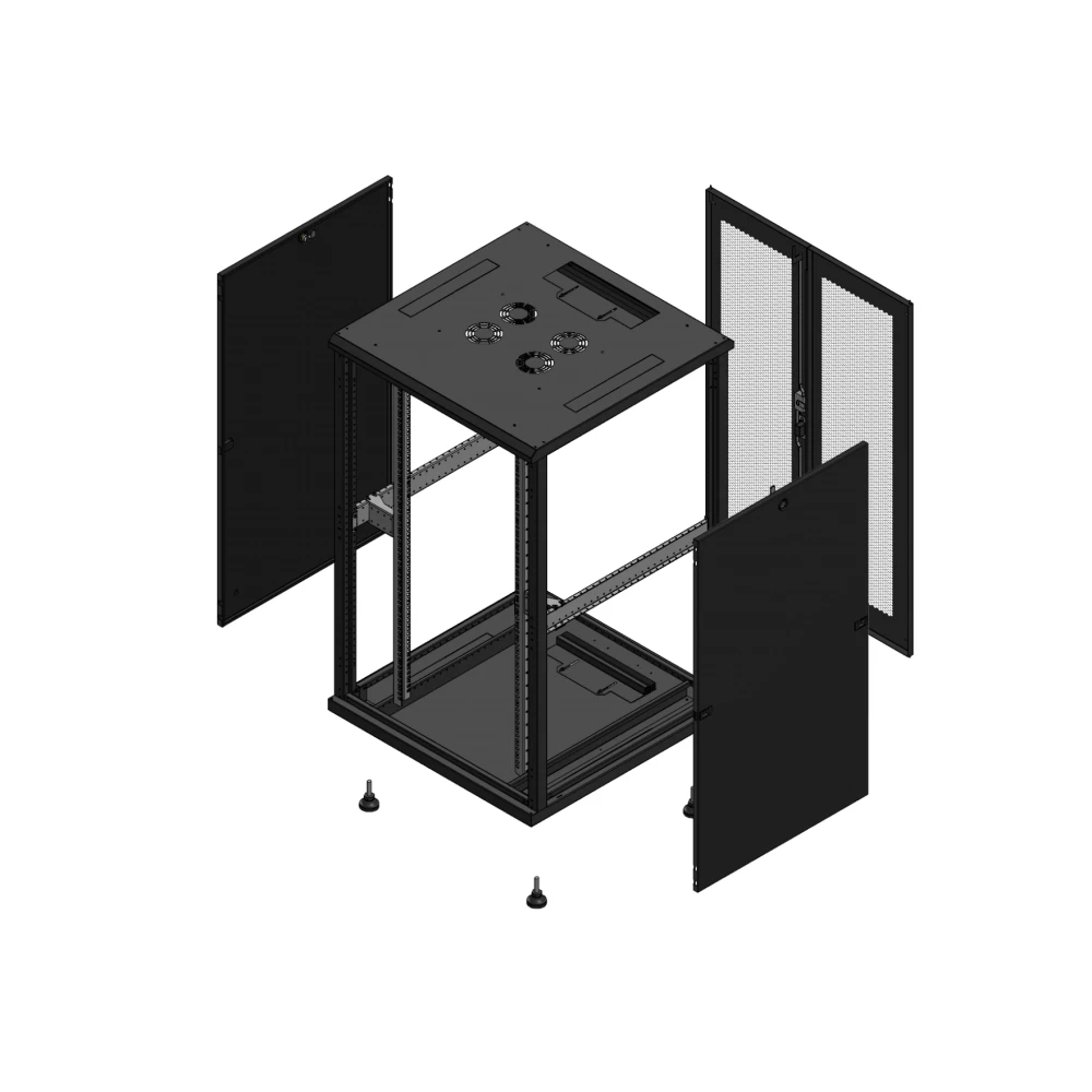 Gigamedia 19" conf S70 26u 800x800 MM SP ar DBL per