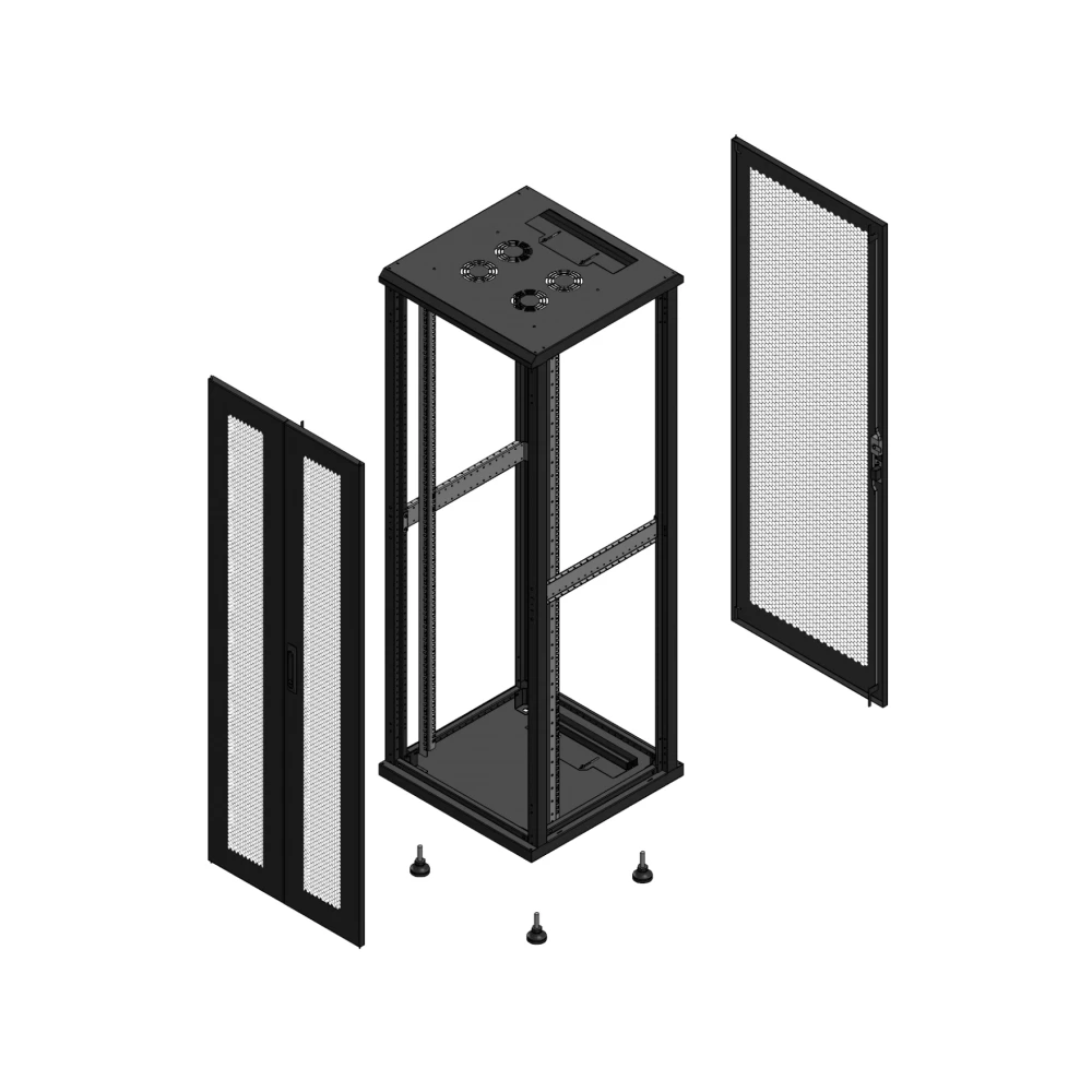 Gigamedia 19" conf S70 36u 600x600 MM av DBL per ar SPL per ex