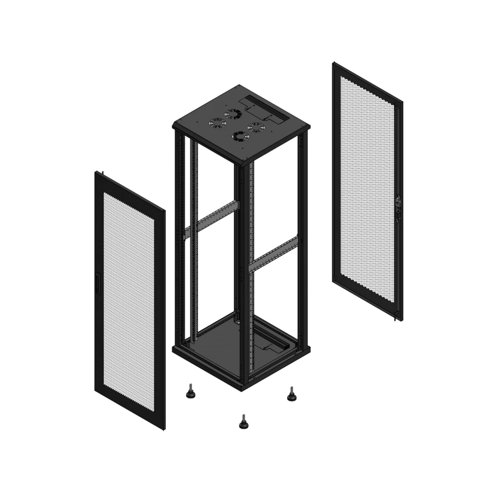 Gigamedia 19" conf S70 36u 600x600 MM av SPL per ar SPL per ex noi