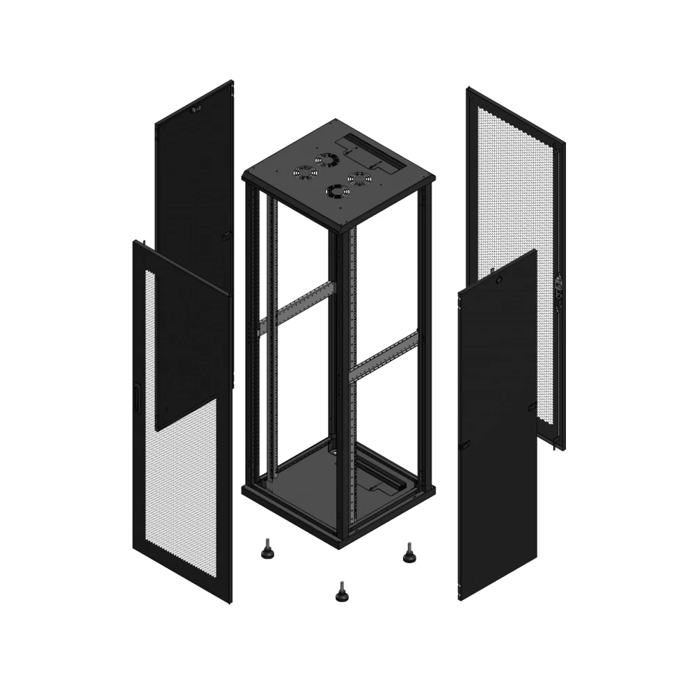 Gigamedia 19" conf S70 36u 600x600 MM av SPL per ar SPL per