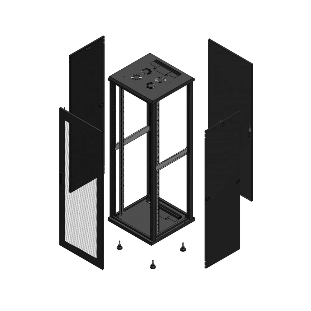 Gigamedia 19" conf S70 36u 600x600 MM av SPL per ar SPL tol