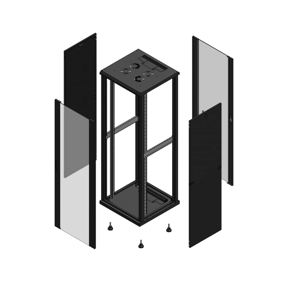 Gigamedia 19" conf S70 36u 600x600 MM av SPL ver ar SPL ver