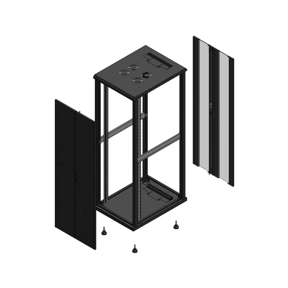 Gigamedia 19" conf S70 36u 600x800 MM av DBL tol ar DBL ver ex